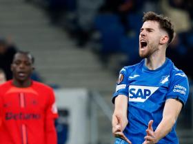 霍芬海姆球员欧战资格遥不可及，保级至关重要