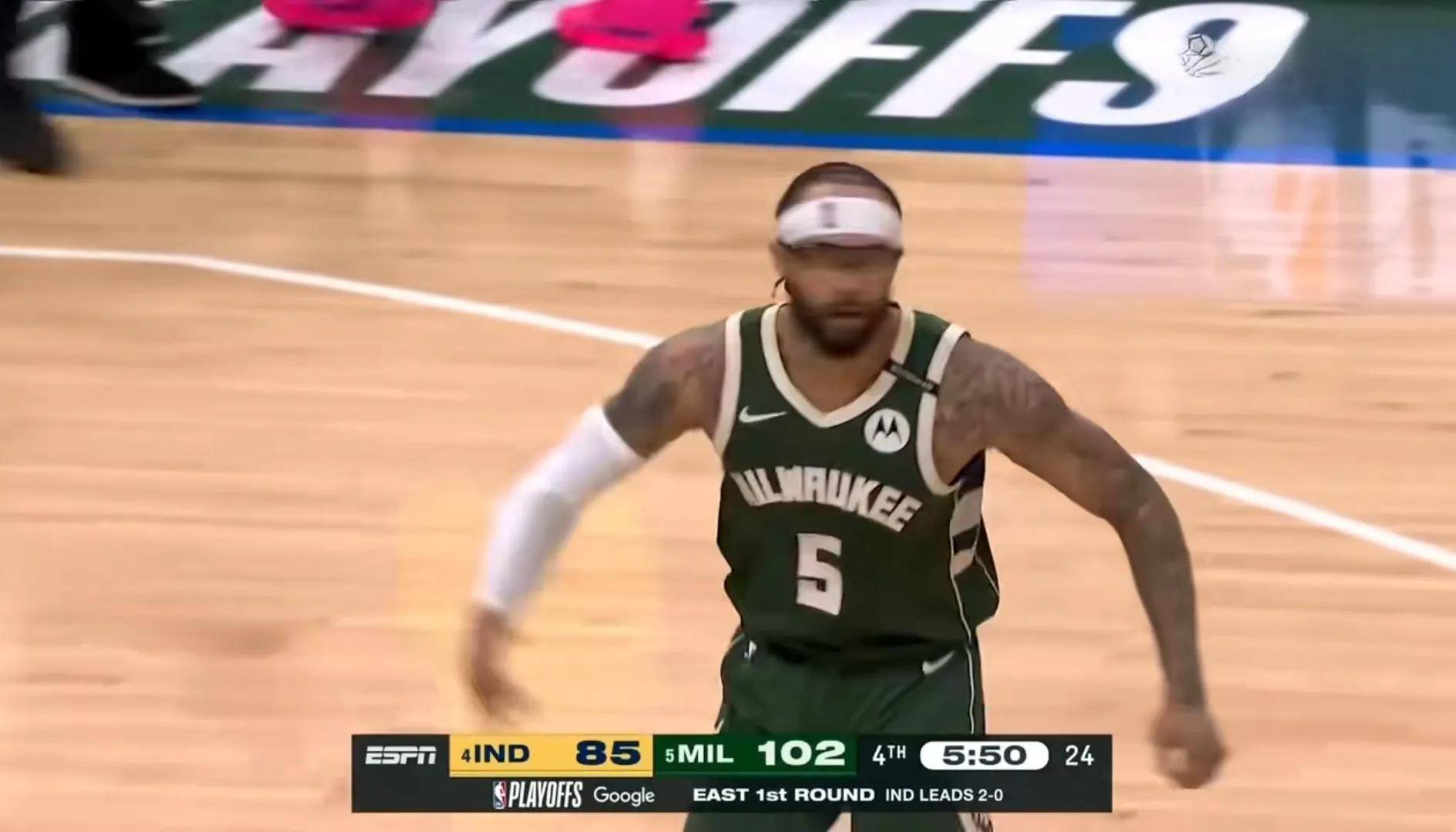 雄鹿主场力克老鹰，卫冕冠军失利