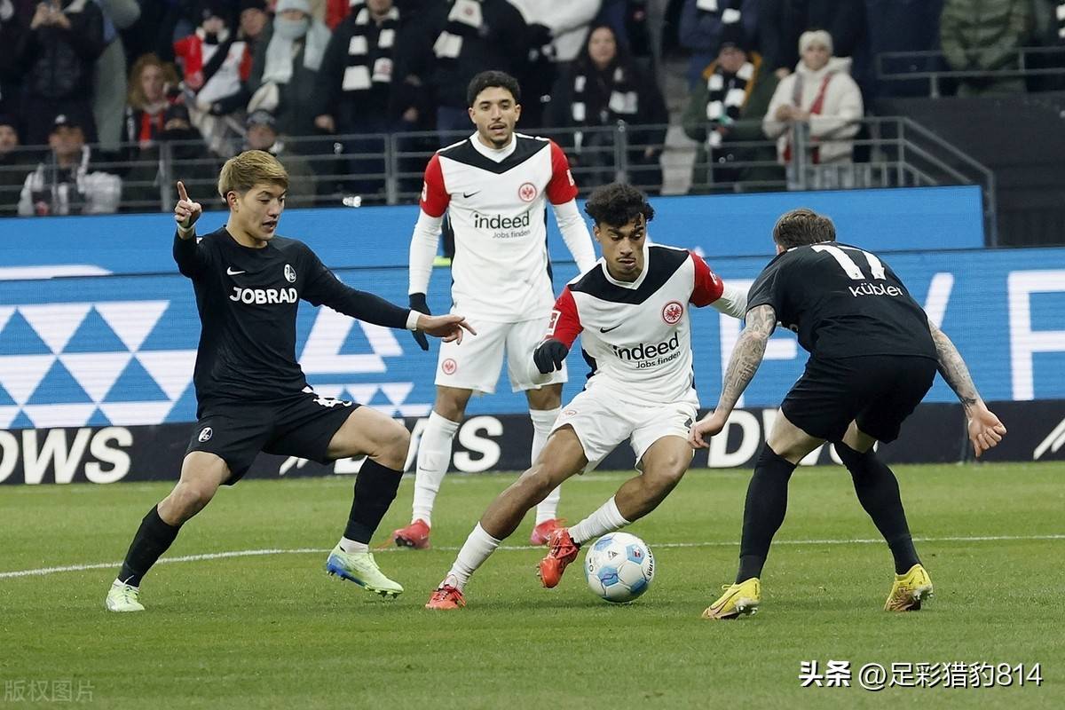 德甲联赛强强对话，法兰克福客场击败多特蒙德